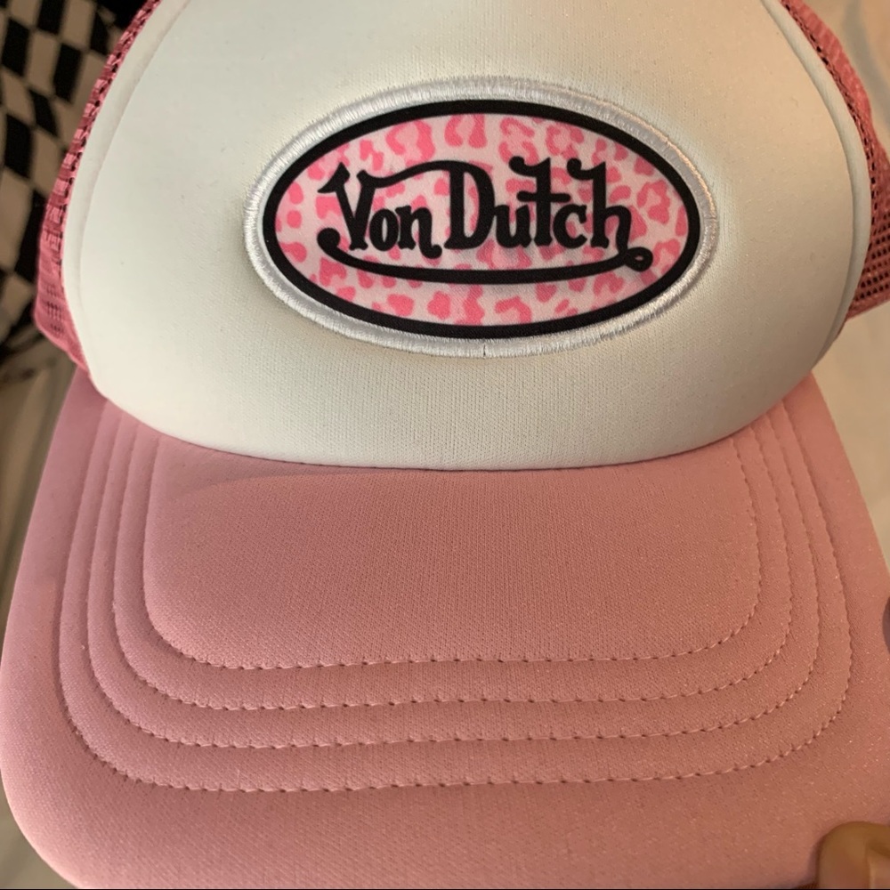 Custom Trucker hat “ Von Dutch “ theme